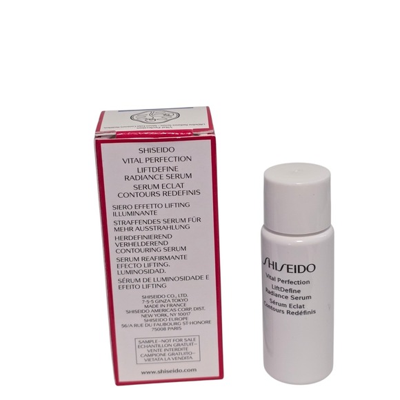 Shiseido Vital Perfection LiftDefine Radiance Serum 7ml 23 fl oz NEW Mini - Picture 3 of 3